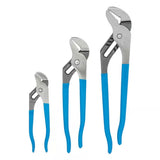 Channel Lock GS-3XECP Speedgrip Tongue and Groove Pliers Set 6.5" 9.5" 12" (3 Piece)