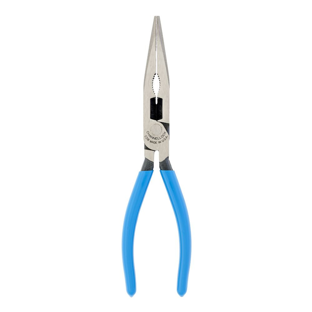 Channel Lock E318 8" XLT Combination Long Nose Pliers with Cutter