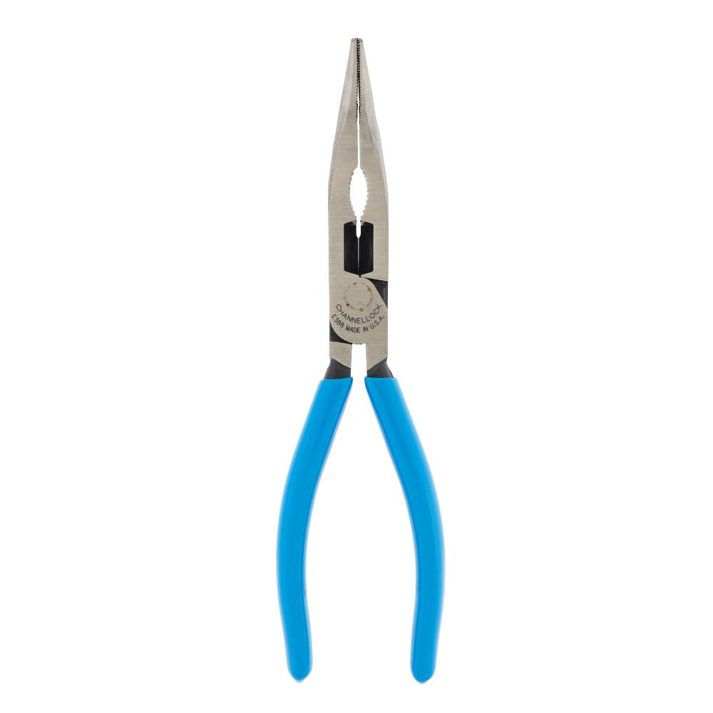 Channel Lock E388 8" XLT Combination Bent Long Nose Pliers with Cutter