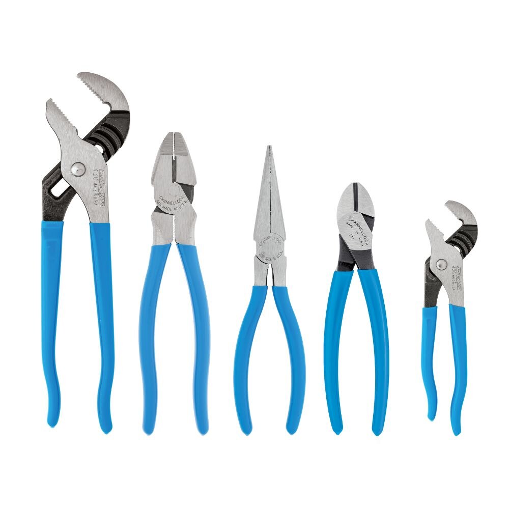 Channel Lock GS-50 5-Piece Pliers Set