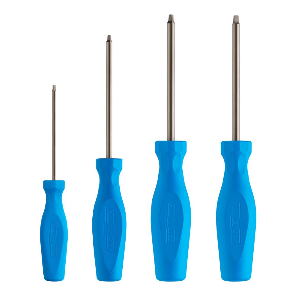 Channel Lock SQ-4H 4-Piece Square-Recess Screwdriver Set