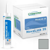 Chem Link F1240-GR NovaLink 35 Elastomeric Joint Sealant, 10.1 oz Cartridge - Gray - 2