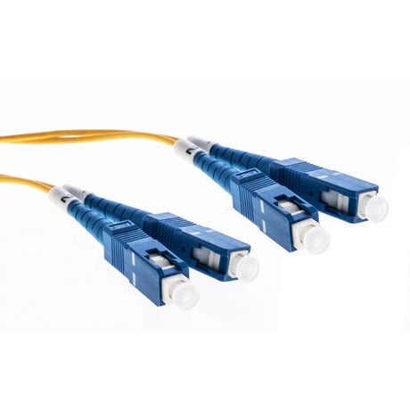 Cleerline 3DOS2SCSC01m-UPC Duplex Patch Cable, SC/UPC-SC/UPC, OS2, 3.0 mm Riser, 1 m / 3.3 ft