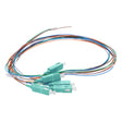 Cleerline PT-SC06-MM-1M 06 Fiber Pigtails, SC/UPC, 900 Micrometer, 50 Micrometer OM3, 1 m