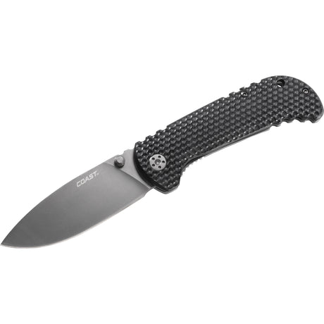 Coast 19956 FX352 3.5in titan.coated blade frame lock folding knife