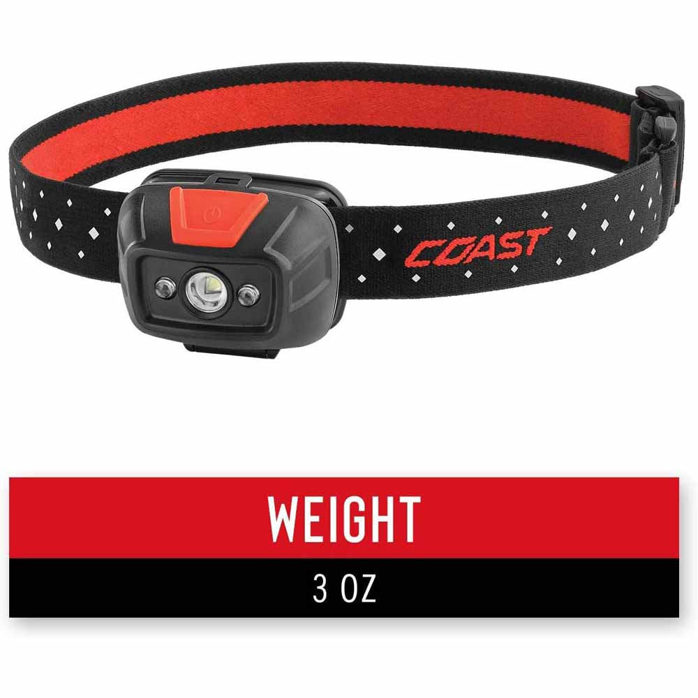 Coast 21586 Fl19  Headlamp 365 Lumens | 41M Beam | 18H 15Min - 10