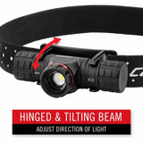 Coast 30325 Xph30R Headlamp Rechargeable-Dual Power 1200 Lumens 185M Beam 28H - 3