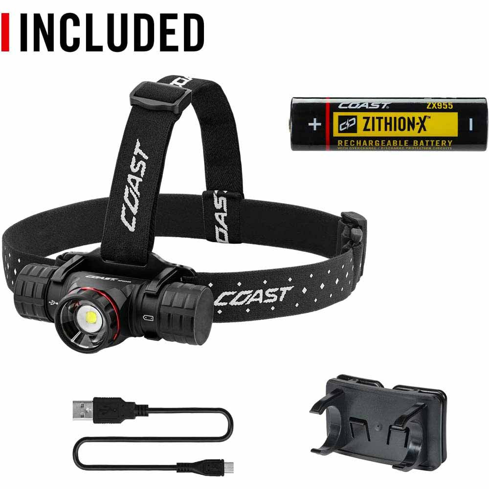 Coast 30344 Xph34R Headlamp Rechargeable-Dual Power Rechargeable-Dual Power - 3