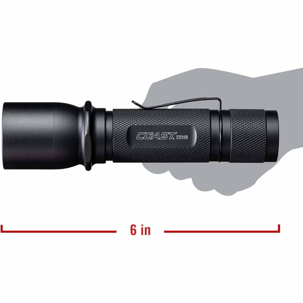 Coast 30776 Tx11R Flashlight Rechargeable-Dual Power 1500 Lumens 550M Beam 31H - 2