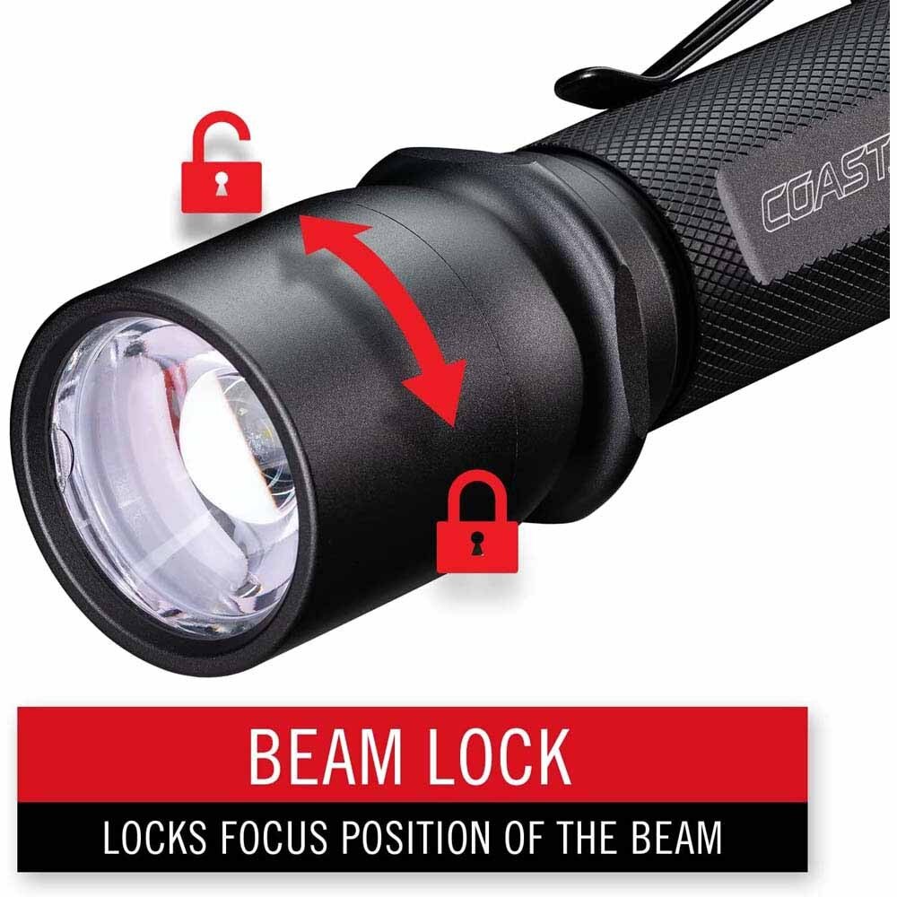 Coast 30776 Tx11R Flashlight Rechargeable-Dual Power 1500 Lumens 550M Beam 31H - 4