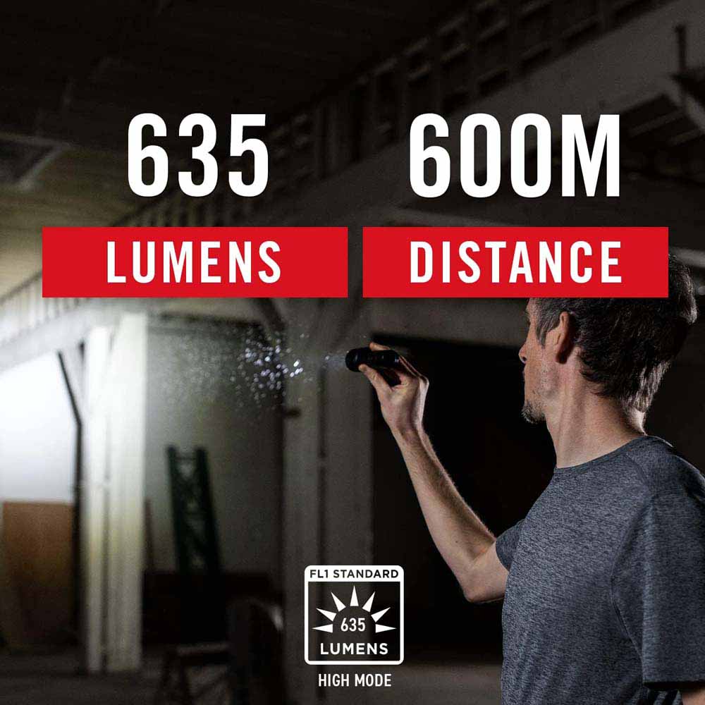Coast 30776 Tx11R Flashlight Rechargeable-Dual Power 1500 Lumens 550M Beam 31H - 7