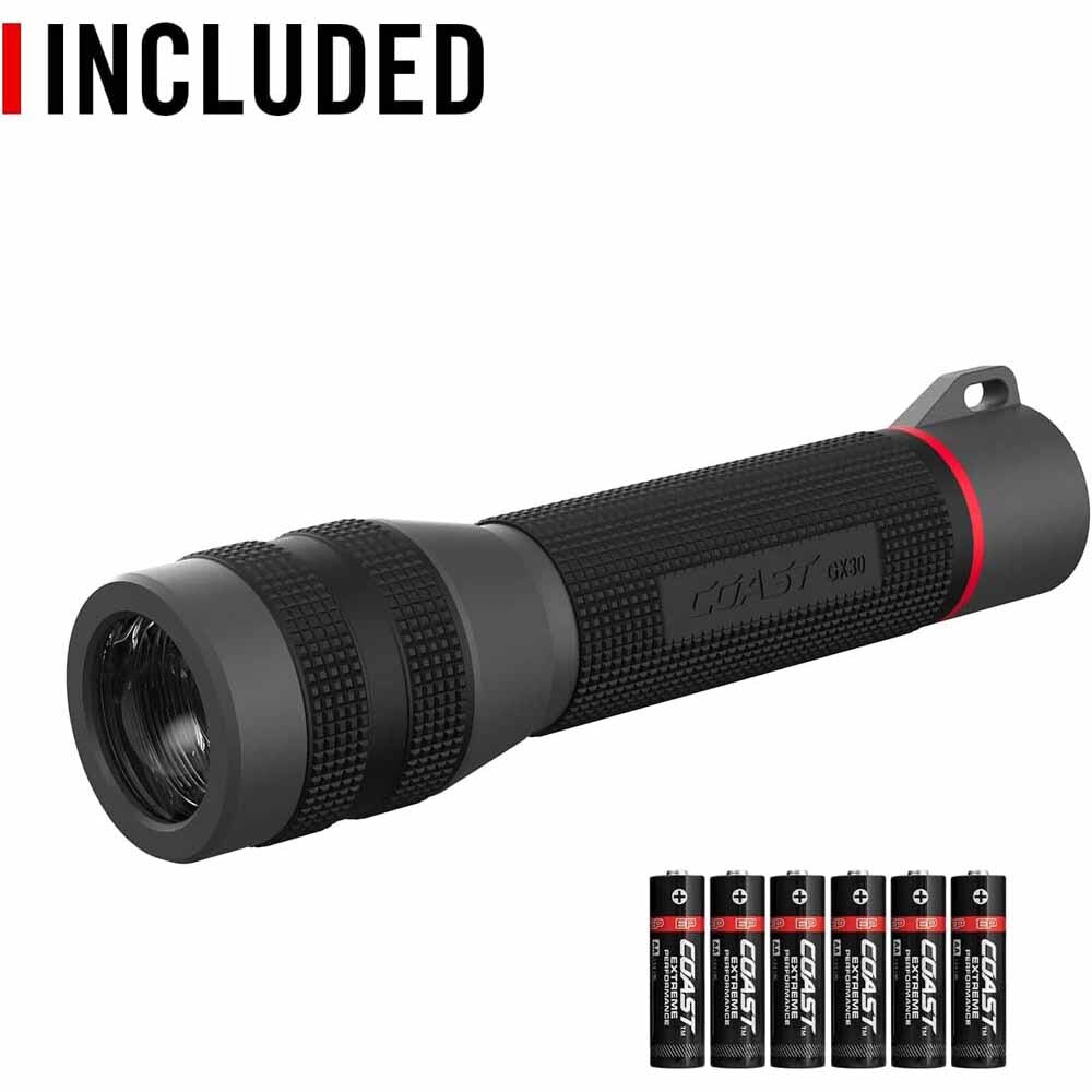Coast 30938 Gx30 Flashlight Waterproof Dual Power 2300 Lumens 268M Beam 30H - 5