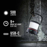 Coast 31034 Eal10R Lantern Rechargeable Dual Power 500 Lumens 29M Beam 72H - 4