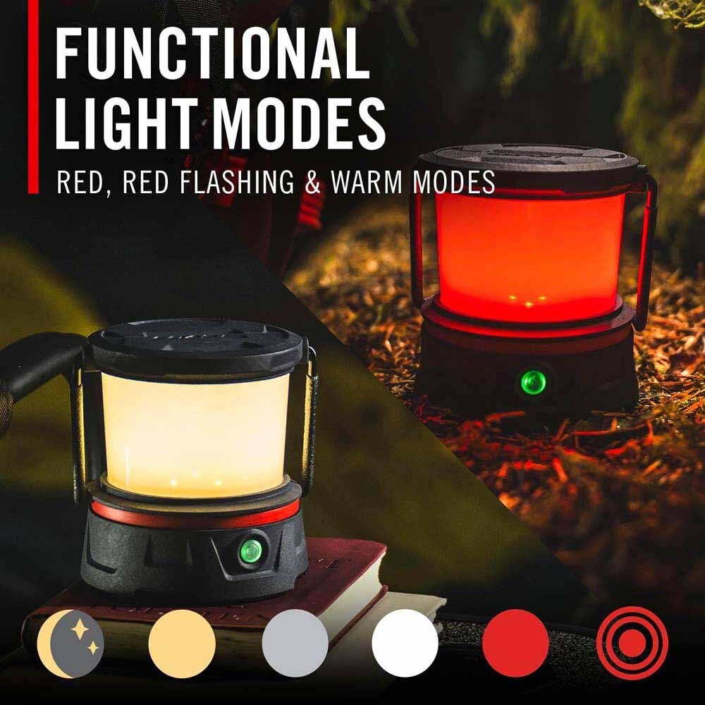 Coast 31034 Eal10R Lantern Rechargeable Dual Power 500 Lumens 29M Beam 72H - 6