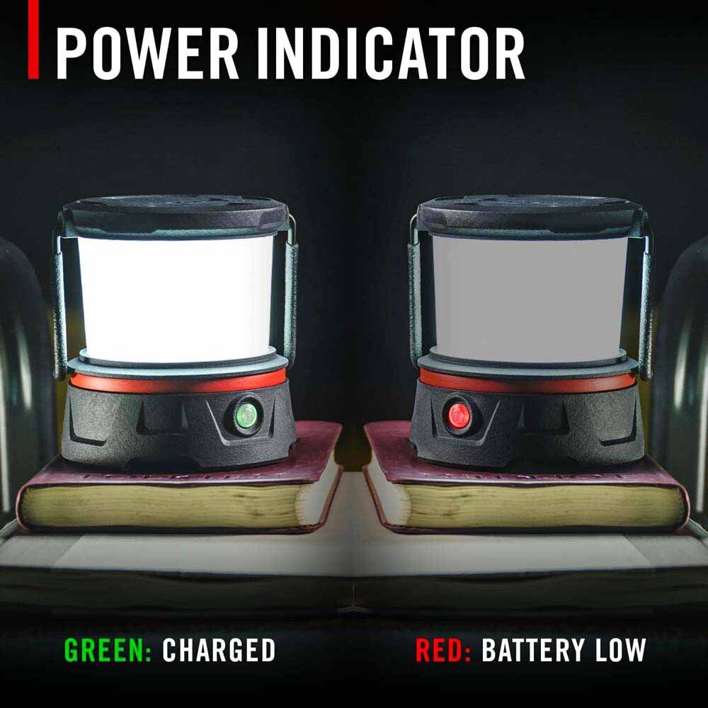 Coast 31034 Eal10R Lantern Rechargeable Dual Power 500 Lumens 29M Beam 72H - 10