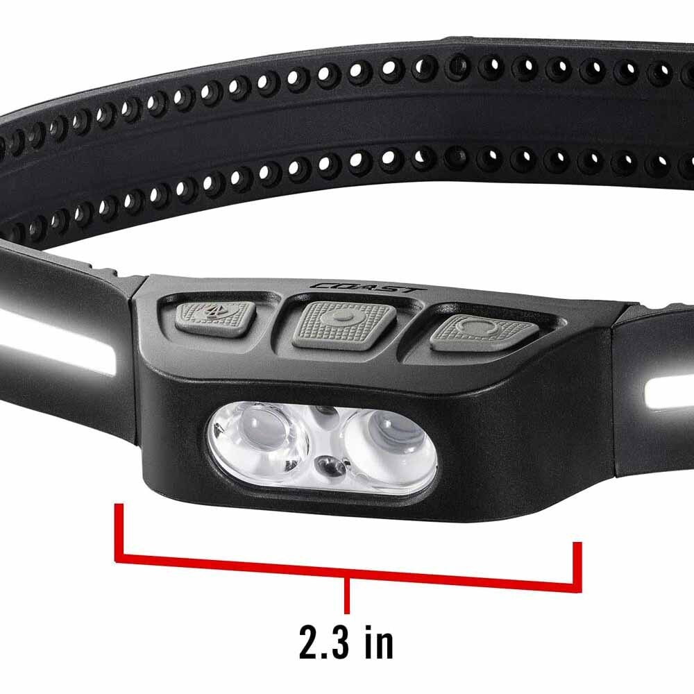 Coast 31036 Lhs500R Headlamp 360° Degree Lighting 515 Lumens 109M Beam 20H - 3