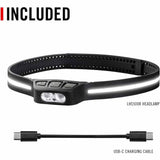 Coast 31036 Lhs500R Headlamp 360° Degree Lighting 515 Lumens 109M Beam 20H - 9