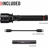 Coast 31051 Xp40R Flashlight Rechargeable-Dual Power 8000 Lumens 230M 36H - 4