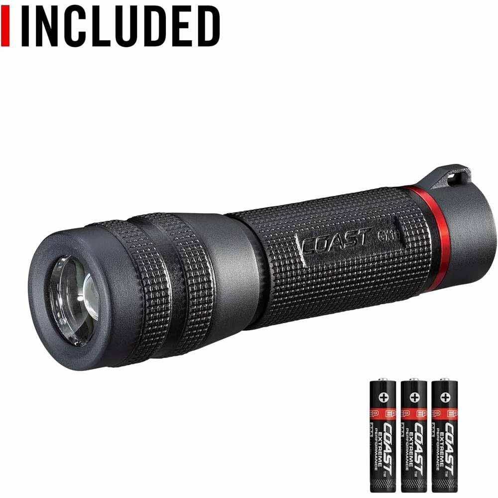 Coast 31054 Gx10 Flashlight Waterproof Dual Power 550 Lumens 177M Beam 18H - 4