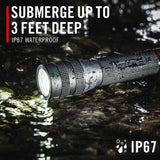 Coast 31054 Gx10 Flashlight Waterproof Dual Power 550 Lumens 177M Beam 18H - 8