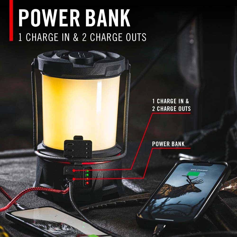 Coast 31082 Eal40R Lantern Rechargeable Plus Power 2500 Lumens 63M Beam 93H - 7