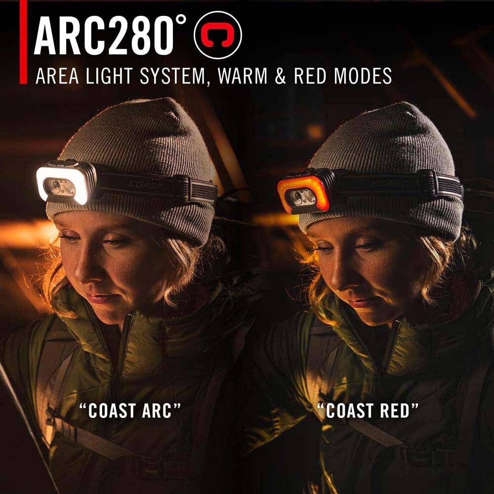 Coast 31108 Rl35R Headlamp Voice-Controlled Lighting 1100 Lumnes 170M Beam 83H - 4