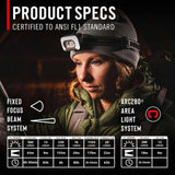 Coast 31108 Rl35R Headlamp Voice-Controlled Lighting 1100 Lumnes 170M Beam 83H - 8