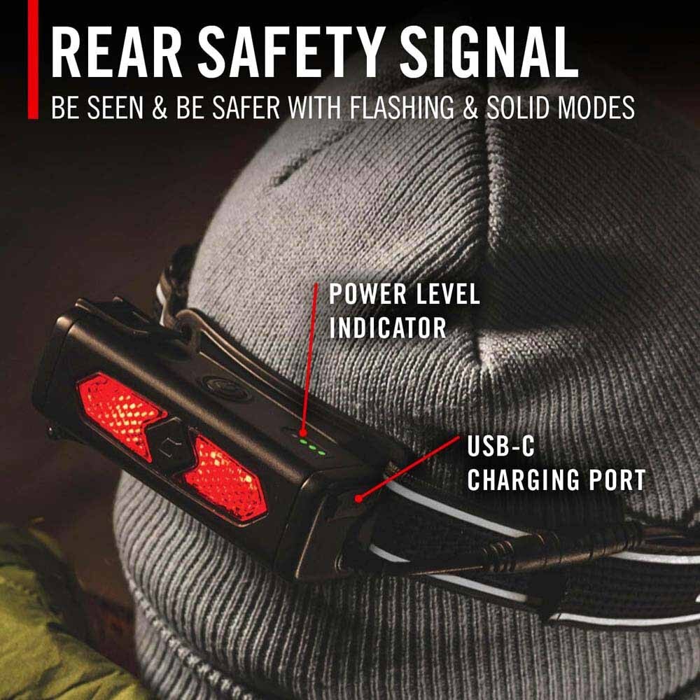 Coast 31108 Rl35R Headlamp Voice-Controlled Lighting 1100 Lumnes 170M Beam 83H - 9