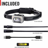 Coast 31108 Rl35R Headlamp Voice-Controlled Lighting 1100 Lumnes 170M Beam 83H - 11