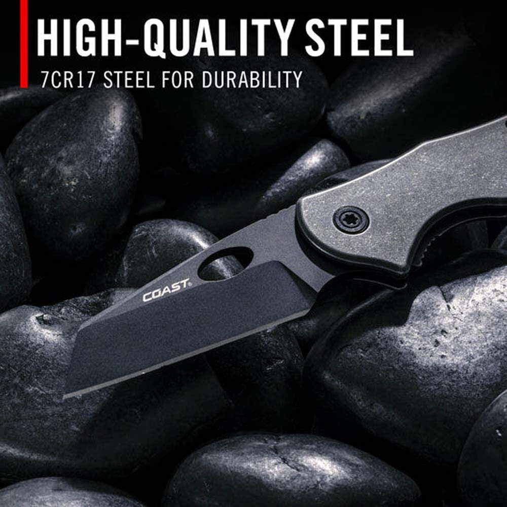 Coast 31116 Contra Fx530 2.5" Blade 7Cr17 2 - 3