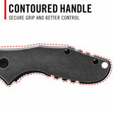 Coast 31116 Contra Fx530 2.5" Blade 7Cr17 2 - 4