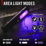 Coast 31126 Kl30R Flashlight Usb-C Rechargeable With Uv 500 Lumens 128M Beam 16H - 6