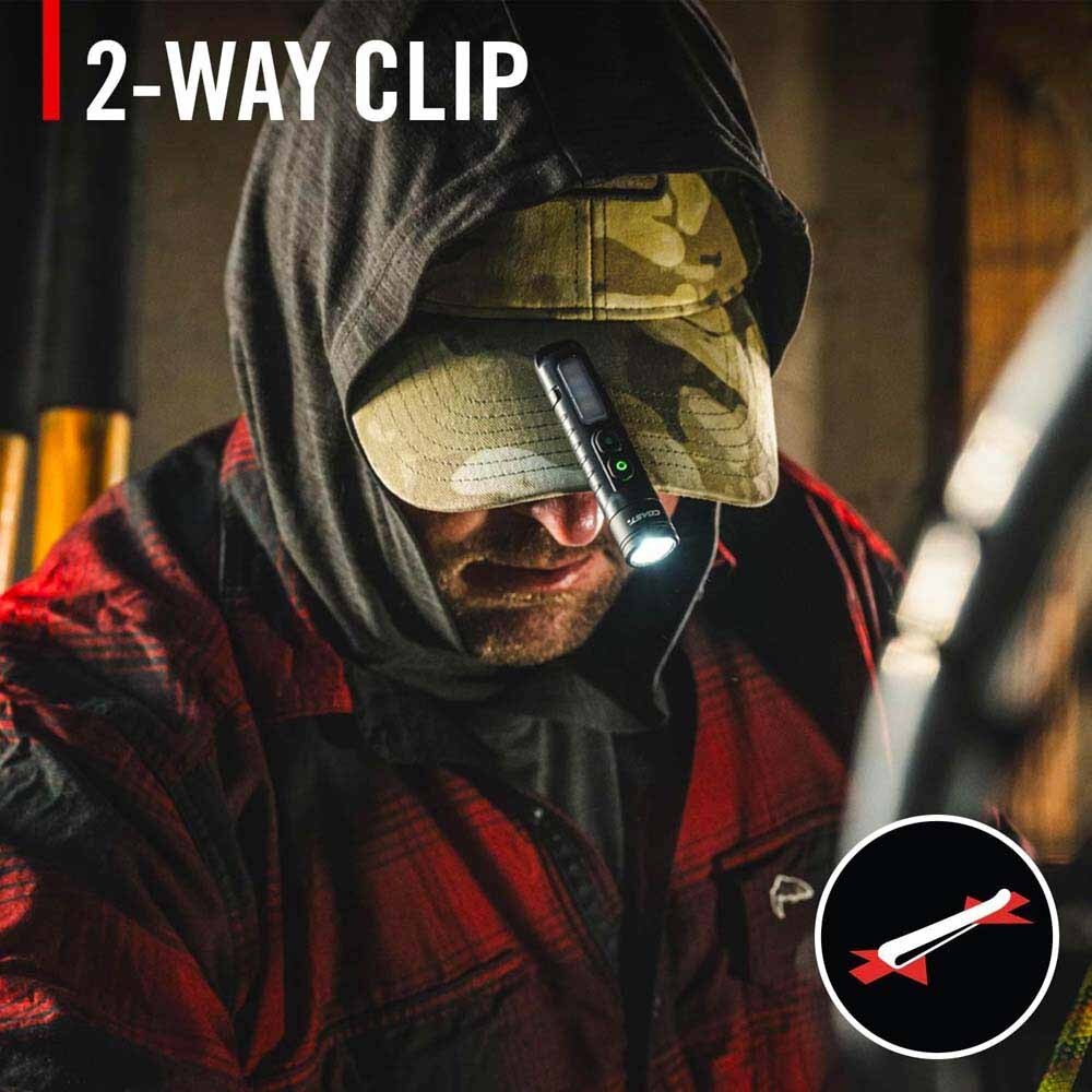 Coast 31126 Kl30R Flashlight Usb-C Rechargeable With Uv 500 Lumens 128M Beam 16H - 8