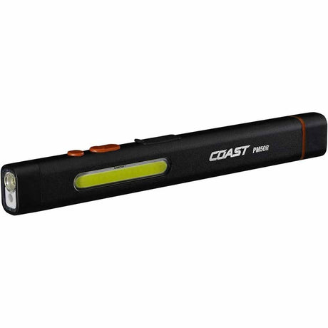 Coast 31127 Pm50R Laser Rechargeable Dual Beam Work Light 255 Lumens 40M Beam 5H