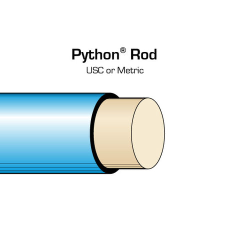 Condux 08075720F Python Replacement Rod, 9/16" x 200 Foot Marked