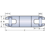 Condux 08190416 8500 lbs 400 D.Drill Directional Drilling Swivel - 2