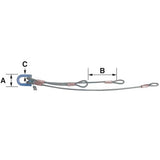 Condux 08549340 4 Way 1/2" Cable Multiple Pulling Harness - 2