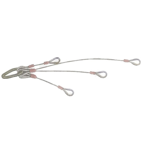 Condux 08569910 Multiple Pulling Harness, 1/4- 5-Way 14" Separation