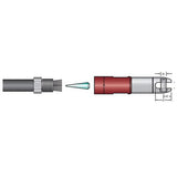 Condux 08960875 2/0 AWG Black Swivel Head Power Pulling Eye - 2