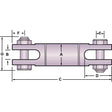 Condux 08025500 Break-Away Swivel for Directional Drilling, 1.625"  7500