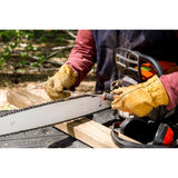 Crescent 02229B-1 3/16" x 8" Round Knurl Cut Chainsaw File - 4