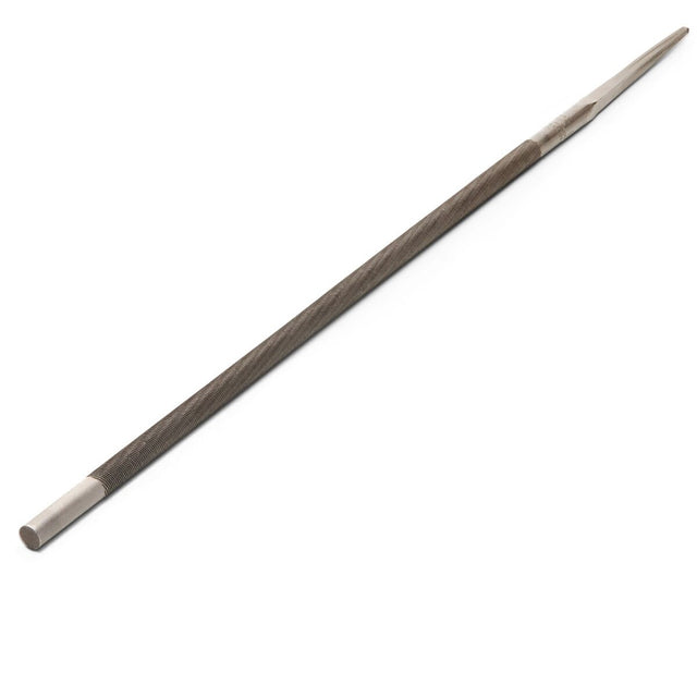 Crescent 02230B-1 7/32" x 8" Round Knurl Cut Chainsaw File for Blade Sharpening