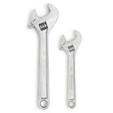 Crescent AC2812VS 2-Piece Adjustable Wrench Set, Satin Chrome, 8 in. and 12 in. (Set of 2)
