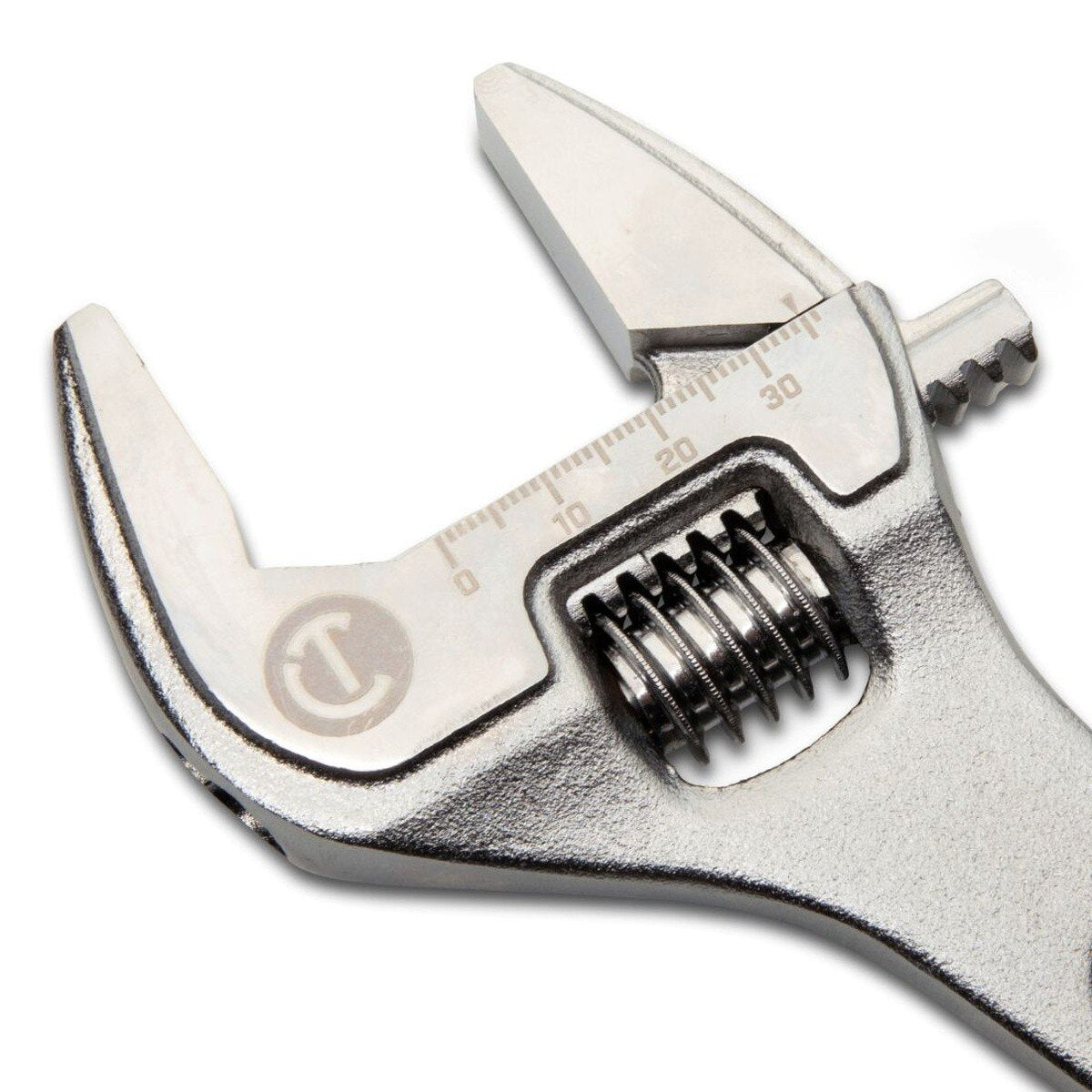 Crescent AC310VS 10" Chrome Quick Fit Jaw Adjustable Wrench - 3