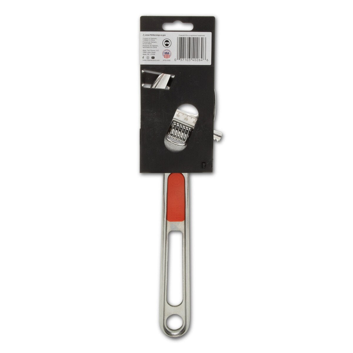 Crescent AC312VS 12" Chrome Quick-Fit-Jaw Adjustable Wrench - 7