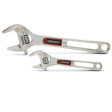 Crescent AC3610VS Chrome Quick-Fit-Jaw Adjustable Wrench Set 6" and 10" (2 Piece Set) - 5
