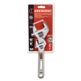Crescent AC3610VS Chrome Quick-Fit-Jaw Adjustable Wrench Set 6" and 10" (2 Piece Set) - 6
