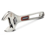 Crescent AC38VS 8" Chrome Adjustable Wrench with Quick-Fit-Jaw 30mm Jaw Capacity - 4