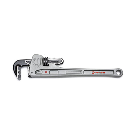 Crescent CAPW18  18" Straight Aluminum K9 Angle Bit Jaw Pipe Wrench