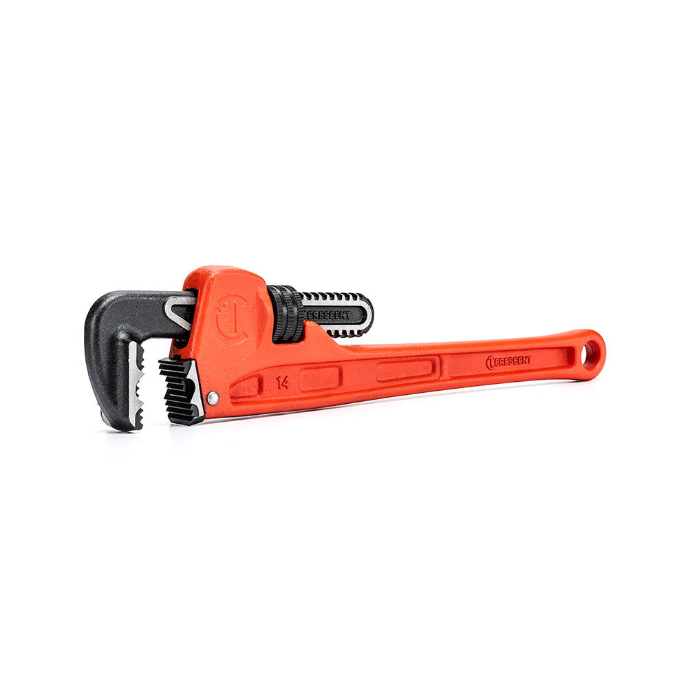 Crescent CIPW14  14" Straight Iron K9 Angle Bit Jaw Pipe Wrench - 2